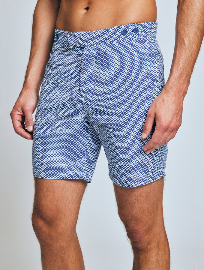 TAILORED SWIM SHORTS IPANEMA PRINT