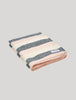 LARGE STRIPE LINEN BEACH TOWEL