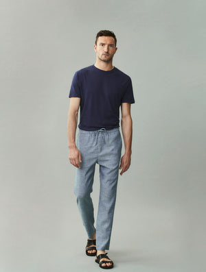 OSCAR LINEN TROUSERS