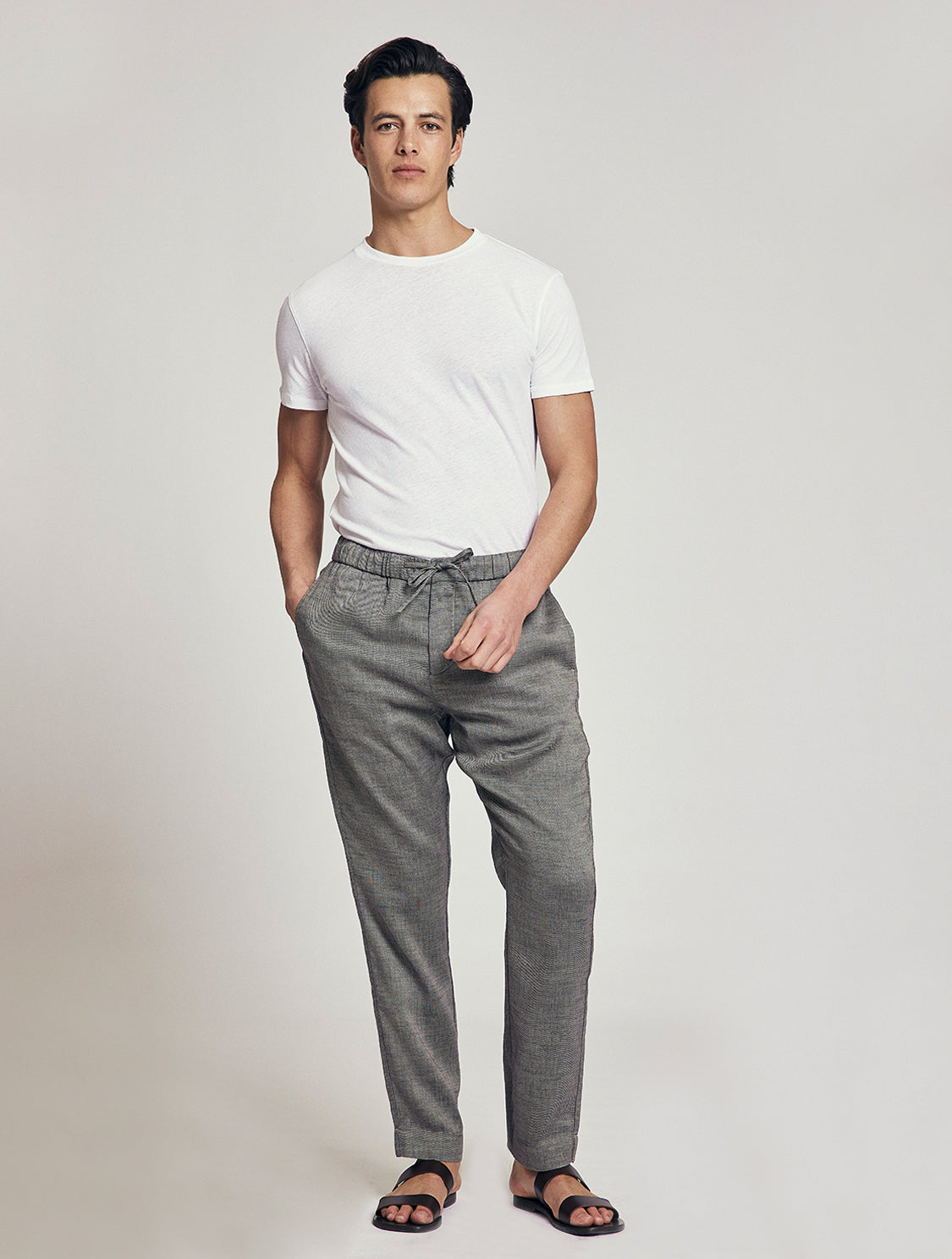 OSCAR LINEN TROUSERS