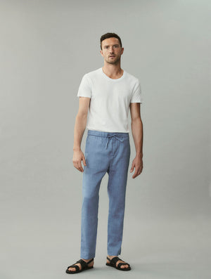 OSCAR LINEN TROUSERS