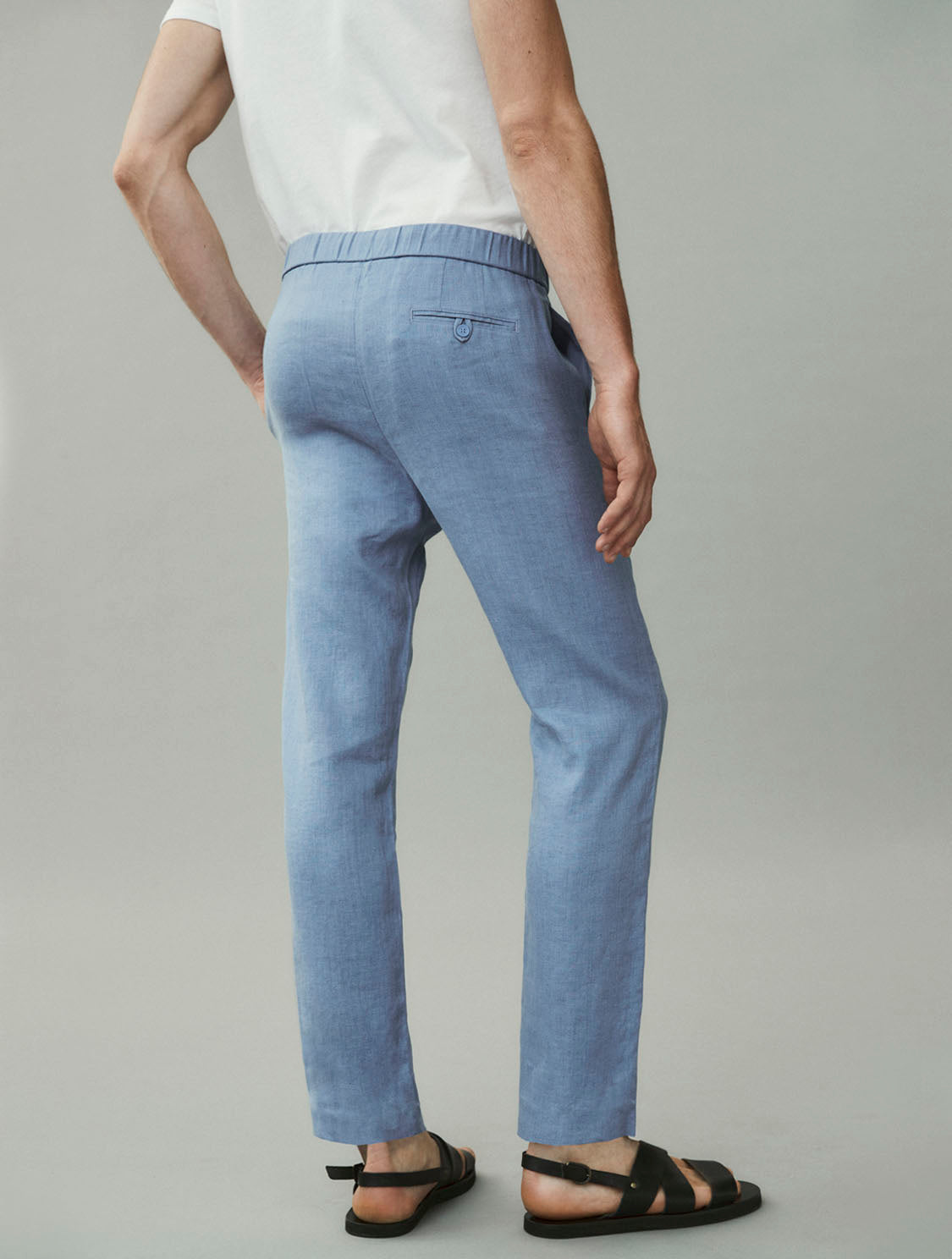 OSCAR LINEN TROUSERS