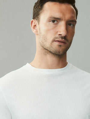 LUCIO LINEN-COTTON T-SHIRT