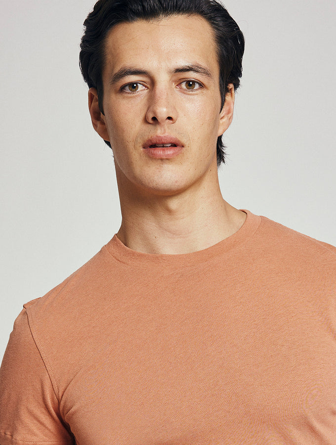 LUCIO LINEN-COTTON T-SHIRT