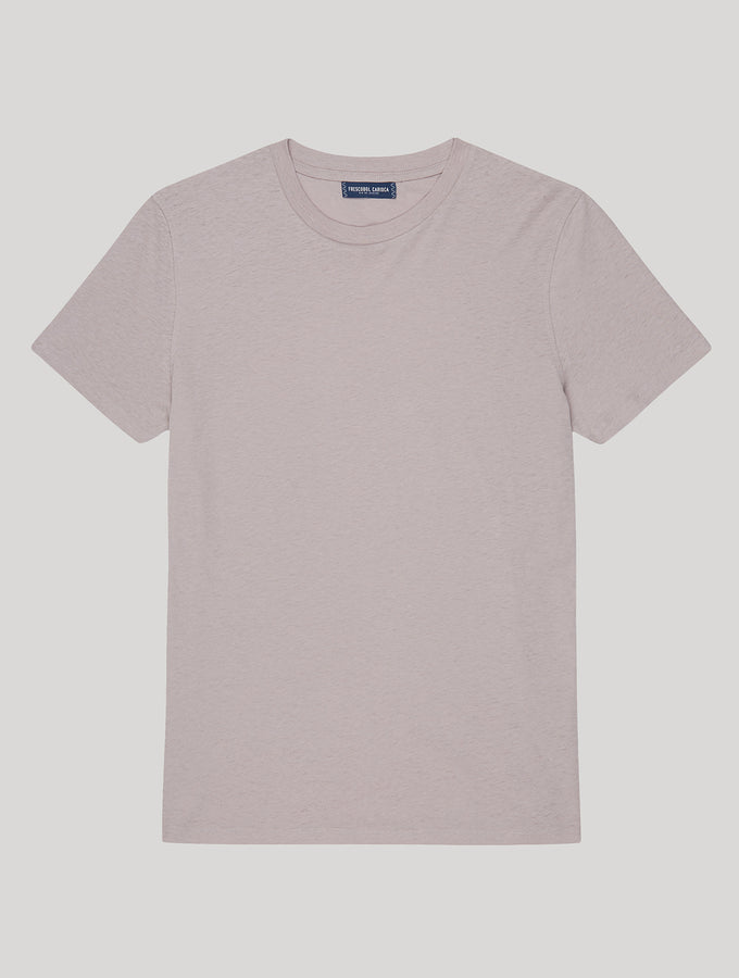 LUCIO LINEN-COTTON T-SHIRT