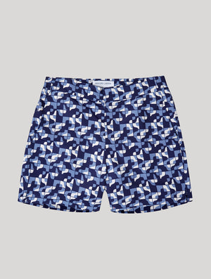 CLASSIC SWIM SHORTS IPANEMA TILE PRINT