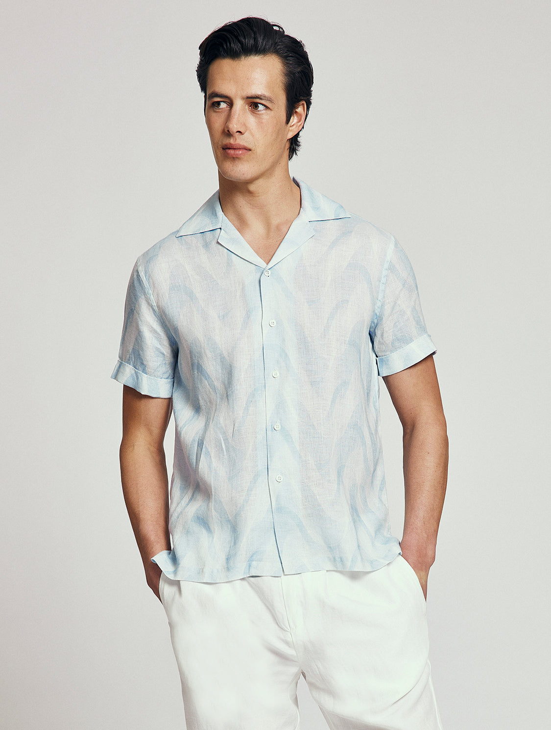 ROBERTO SHIRT LENCOIS PRINT