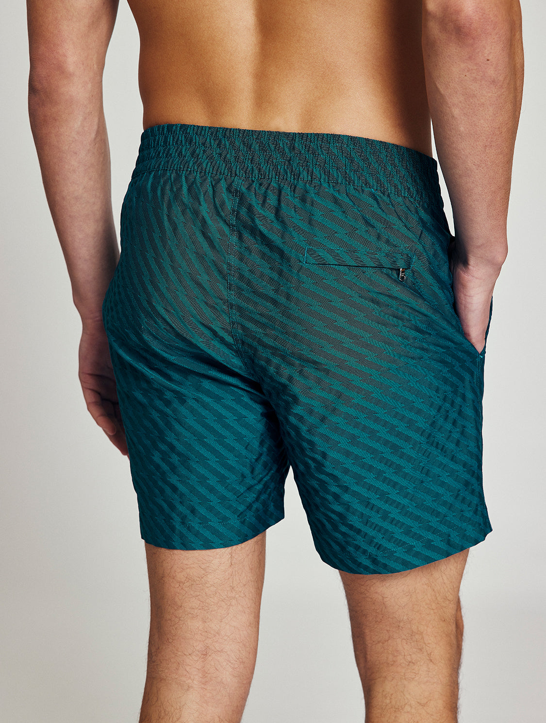 CLASSIC SWIM SHORTS JACQUARD PEPE PRINT