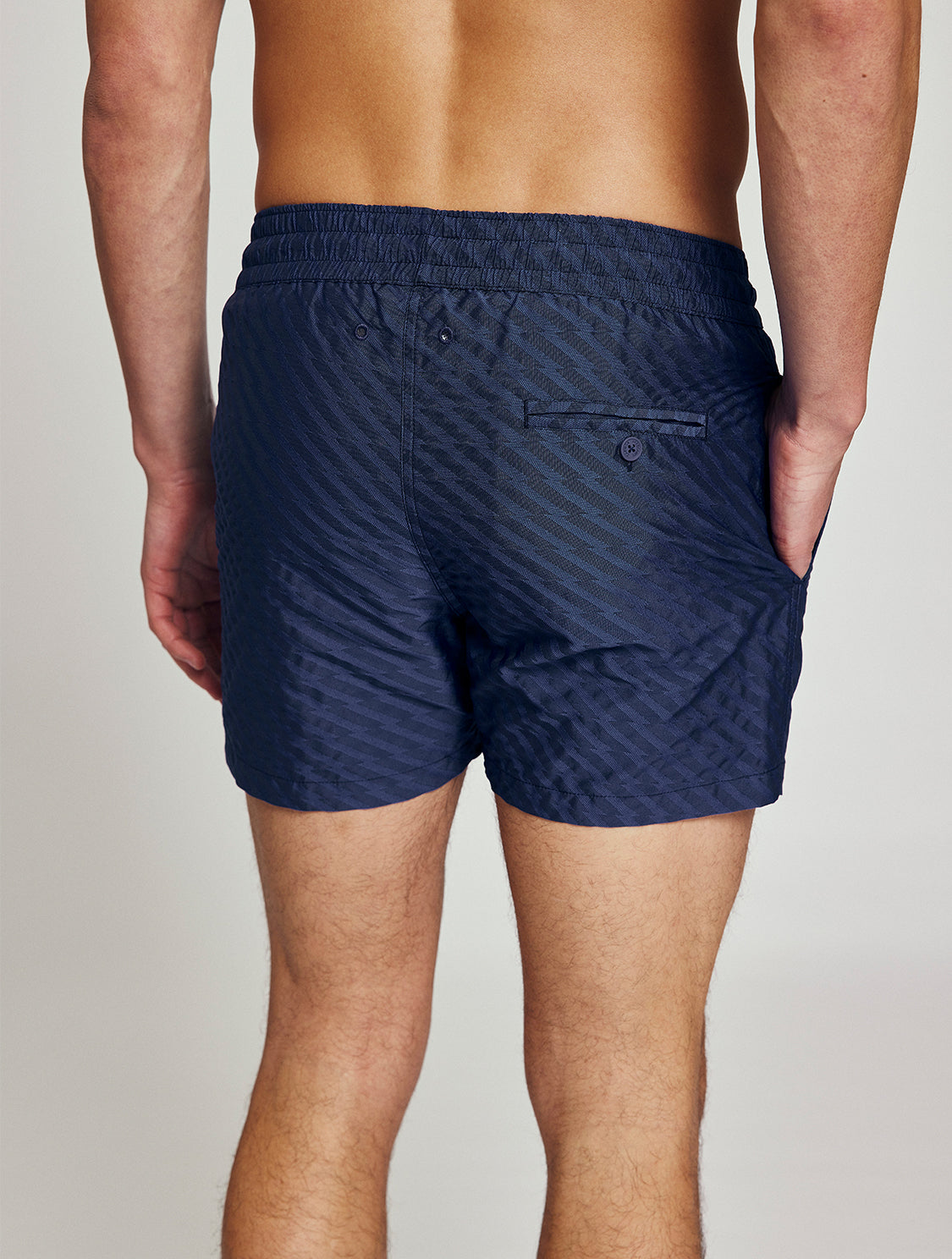 SPORT SWIM SHORTS JACQUARD PEPE PRINT