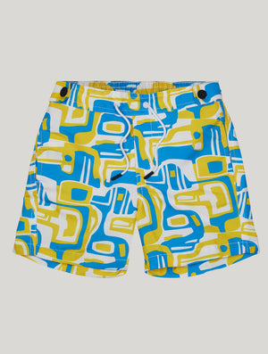 CARIOCA KIDS SWIM SHORTS SHAPE PRINT