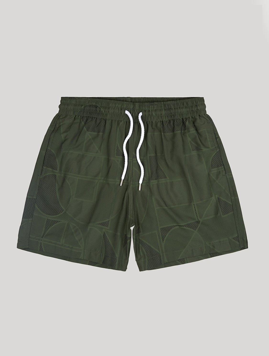 SPORT SWIM SHORTS JACQUARD GEO PRINT