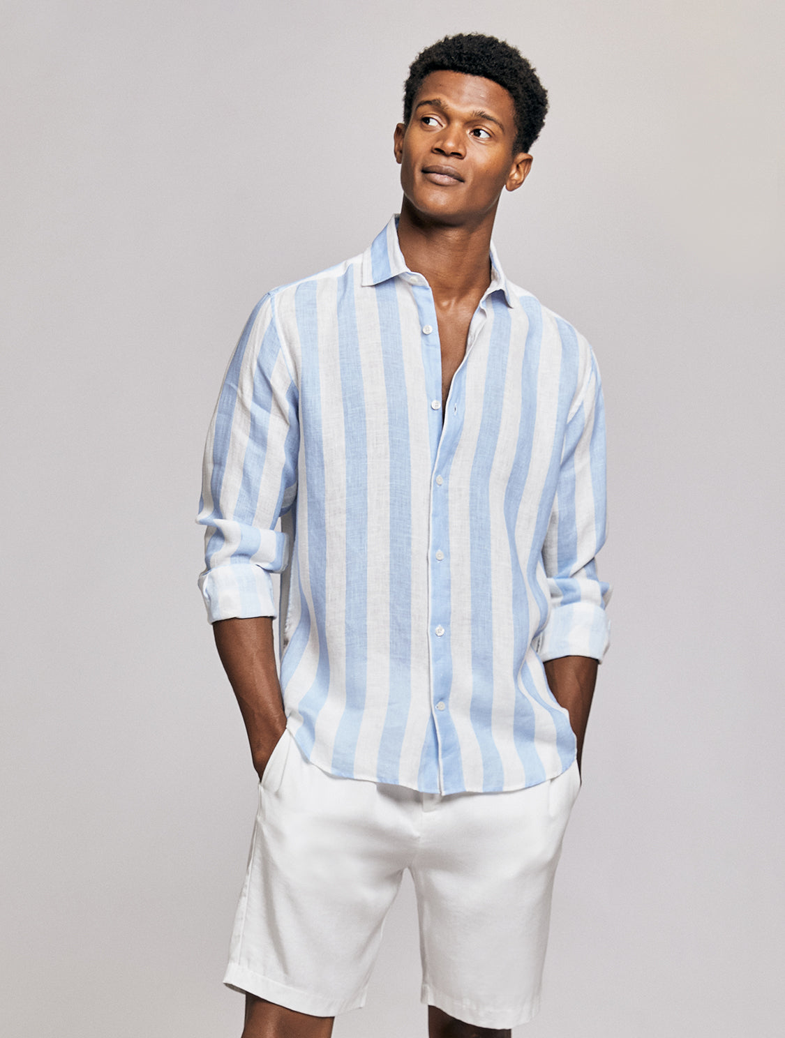 ANTONIO SHIRT CABANA STRIPE